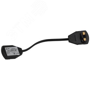 Гибкий коннектор, черный TR7 - C 2W-FL BK (100/6000) - ЭРА (Энергия света)