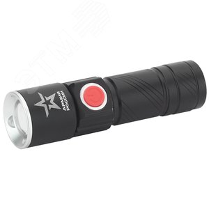Фонарь кемпинговый мощный туристический, зарядка от USB, регулируемый фокус, 3 режима, MA-601 Циркон Армия России - ЭРА (Энергия света)