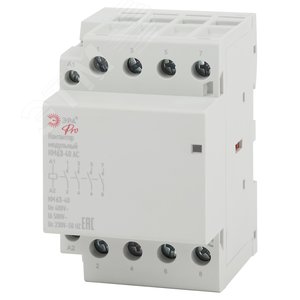Контактор модульный PRO NO-902-301 КМ63-40 AC - ЭРА (Энергия света)