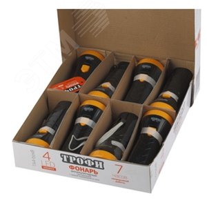 Фонарь TA4-box8 Акку 4V0.5Ah 4xLED промо-бокс (8/80/1920) (Б0004985)