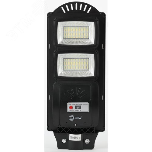 Светильник консольный на солнечной батарее,SMD,с кронштейном, 40W, с датчиком движения, ПДУ,700Лм, 5000К, IP66 - фото 2