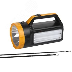 Светодиодный фонарь Трофи PA-301 прожектор аккумуляторный 7 Вт, 30 SMD LED боковой светильник, 2 режима Элементы питания в комплекте ЭРА (Б0052746) - ЭРА (Энергия света)
