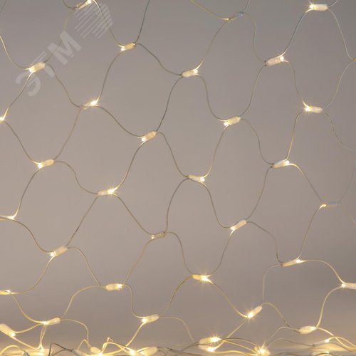 Гирлянда светодиодная новогодняя ERAPS-SK2 сеть 1,5x2 м теплый 150 LED - фото 3