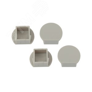 Набор заглушек для профиля LF281, 4 глухие круглые (500/24000)