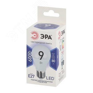 Лампа светодиодная LED 9 Вт 720Лм 6000К груша холодный E27 170-265В LED A60-9W-860-E27 Standart 2
