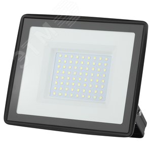 Прожектор светодиодный ДО-100 Вт 6500К 8000 Лм IP65 черный 100w холодный 200-240В LPR-023-0-65K-100 - ЭРА (Энергия света)
