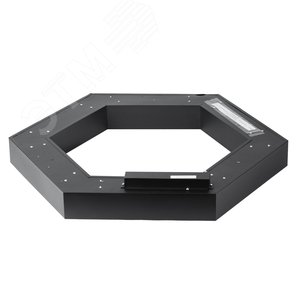 Светильник светодиодный Geometria Hexagon SPO-124-B-40K-051 51Вт 4000К 3900Лм IP40 800*800*80 черный подвесной ЭРА (Б0050557) - фото 2