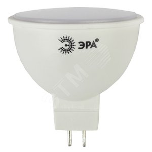 Лампа светодиодная LED 6Вт MR16 4000К GU5.3 нейтральный софит (Б0020545) - ЭРА (Энергия света)