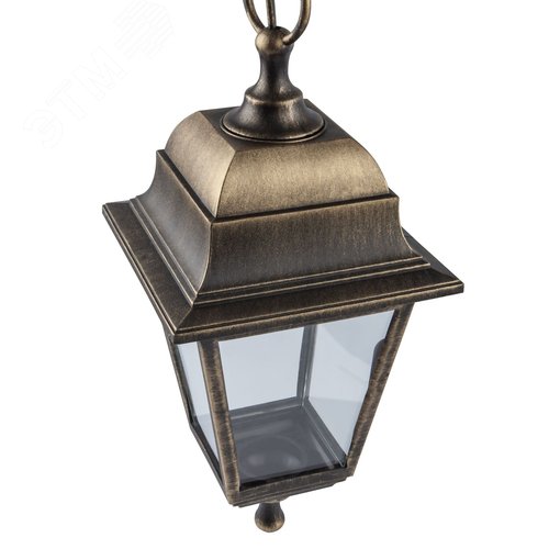 Светильник подвесной НСУ 04-60-001 четырехгранный под бронзу IP44 Е27 max60Вт