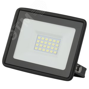 Прожектор светодиодный ДО-30 Вт 4000К 2400 Лм IP65 черный 30w нейтральный 200-240В LPR-023-0-40K-030 - ЭРА (Энергия света)