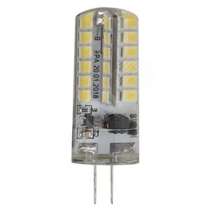 Лампа светодиодная LED 3.5Вт JC 2700К G4 теплый капсула 12V (Б0033195) - ЭРА (Энергия света)