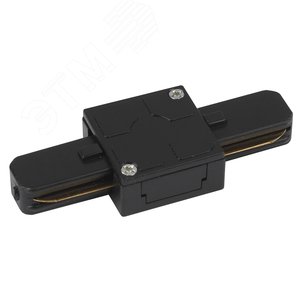 Коннектор для однофазного шинопровода черный TR7-C 2W I BK ЭРА - ЭРА (Энергия света)