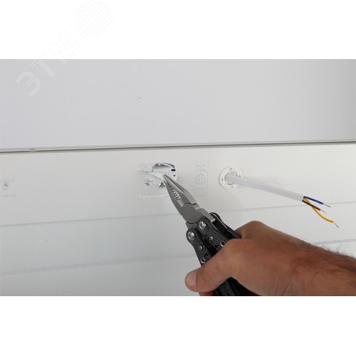 Светильник светодиодный ДВО/ДПО 48Вт 4000К 4800Лм IP40 595х595 матовый с проводом SPO-6-48-4K-M (4) 3