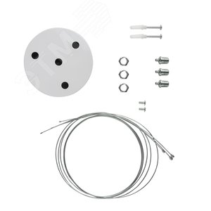 Светильник светодиодный Geometria Ring SPO-133-W-40K-045 45Вт 4000К 3200Лм IP40 600*600*80 белый подвесной ЭРА (Б0050562) - фото 7