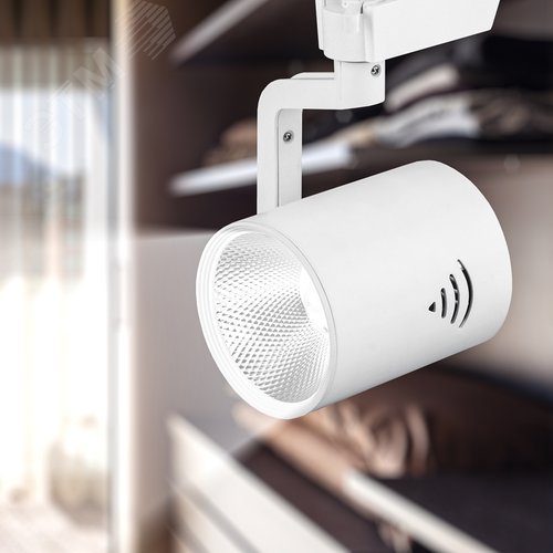 Светильник светодиодный трековый на шинопровод TR1 - 30 WH 30Вт белый COB (10/160) 5