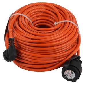 Удлинитель силовой UPx-1e-3x1.5-50m-IP44 в бухте c/з 1 гнездо 50м ПВС 3х1.5 UPx-1e-3x1.5-50m-IP44 - ЭРА (Энергия света)