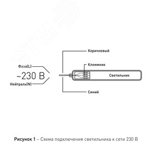 Светильник светодиодный линейный IP65 36Вт 3420Лм 4000К 1200мм мат SPP-201-0-40K-036 - фото 5