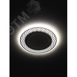 Светильник DK LD37 WH/WH декор cо светодиодной подсветкой GX53, белый/белый | Б0037384 | ЭРА - фото 4