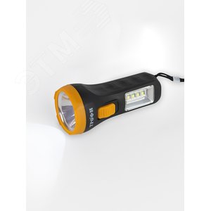 Фонарь светодиодный Трофи UB-101 универсальный на батарейках 1Вт 1 SMD+4 LED 1хAA без элементов питания - фото 3