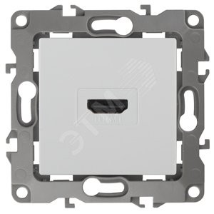 Розетка HDMI, Эра12, белый, 12-3114-01 - ЭРА (Энергия света)