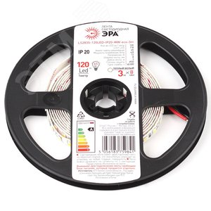 Лента светодиодная LS2835-120LED-IP20-WW-eco-3m (100/2100) ЭРА - ЭРА (Энергия света)