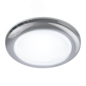 WR1 CH Светильник влагозащищенный MR16,12V/220V, 50W  хром (100/2400) ЭРА (C0043845) - фото 2