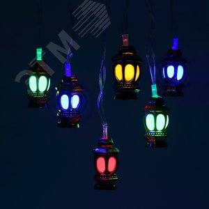 ENIN-3F ЭРА Гирлянда LED Нить Фонарики 3 м мультиколор, 220V, IP20 (36/720) (Б0041897)