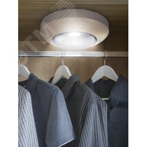 Фонарь подсветка 1хLED (COB) 3xAAA SB-505 NEW пушлайт Аврора слоновая кость (3 шт. в коробке) | Б0031044 | ЭРА - фото 6