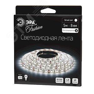 Лента светодиодная LS3528-60LED-IP65-W-5m | C0043026 | ЭРА