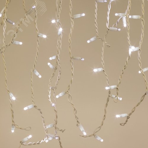 Гирлянда светодиодная новогодняя ERAPS-SK1 занавес 2x3 м теплый 600 LED - фото 2