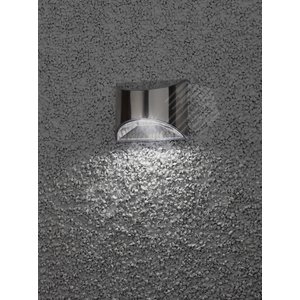 Подсветка фасадная Хром, на солнечной батарее, 4LED, 7lm ERAFS024-38 - ЭРА (Энергия света)