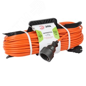 Удлинитель силовой на рамке с заземлением 1 гнезда 50м ПВС 3х1,5мм2 UFx-1e-3x1.5-50m