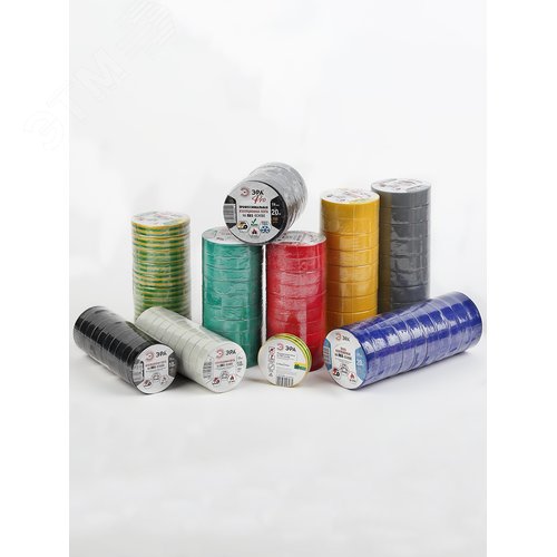 Изолента ПВХ 19мм*20м желтая (10/200/6400) 6