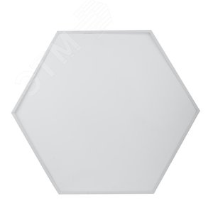 Светильник подвесной светодиодный 66Вт 5300Лм 4000К IP40 800х800х80 белый Geometria Hexagon SPO-122-W-40K-066 - фото 5