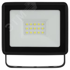 Прожектор светодиодный ДО-20 Вт 6500К 1600 Лм IP65 черный 20w холодный 200-240В LPR-023-0-65K-020 - фото 3