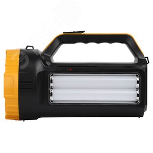 Светодиодный фонарь Трофи PA-301 прожектор аккумуляторный 7 Вт, 30 SMD LED боковой светильник, 2 режима Элементы питания в комплекте ЭРА (Б0052746) - фото 3