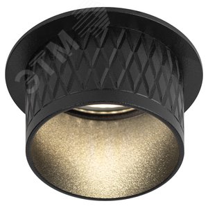 Встраиваемый светильник декоративный ЭРА DK112 BK MR16 GU5.3 черный - ЭРА (Энергия света)