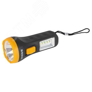 Фонарь светодиодный Трофи UB-101 универсальный на батарейках 1Вт 1 SMD+4 LED 1хAA без элементов питания - ЭРА (Энергия света)