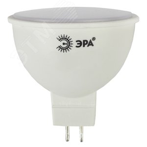 Лампа светодиодная LED 6Вт MR16 4000К GU5.3 нейтральный софит (Б0020545) - фото 3