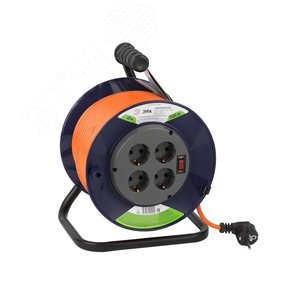 Удлинитель силовой RPx-4es-3x1.5-40m на п. катушке c/з 4 гн 40м ПВС 3х1.5 RPx-4es-3x1.5-40m