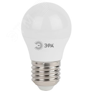Лампа светодиодная Эра LED P45-7W-827-E27 (диод, шар, 7Вт, тепл, E27) (Б0020550) - фото 3