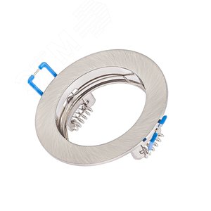 Светильник встраиваемый литой MR16 KL1 CH ,12V, 50W хром (100/3000) ЭРА - фото 4