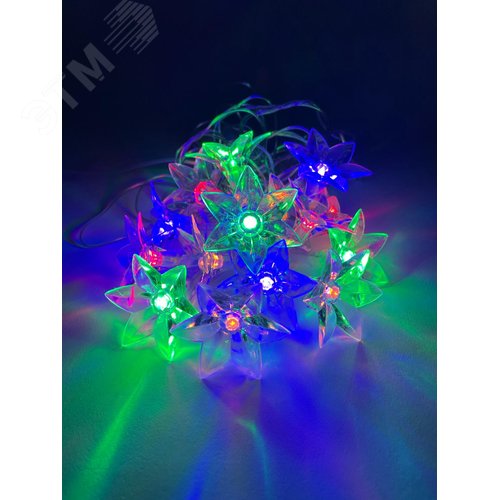 ENIN-3Z ЭРА Гирлянда LED Нить Цветы 3 м мультиколор, 220V, IP20 (36/864) (Б0041896) - фото 4