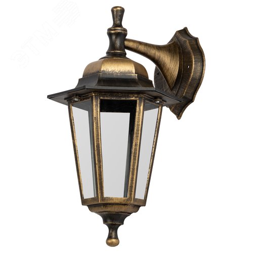 Светильник настенный НБУ 06-60-001 шестигранный под бронзу IP44 Е27 max60Вт 4