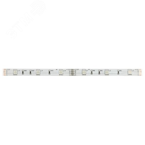Лента светодиодная 7,2Вт/м 12В RGB IP65 30LED/м KU-5050AD-30D-RGB 3