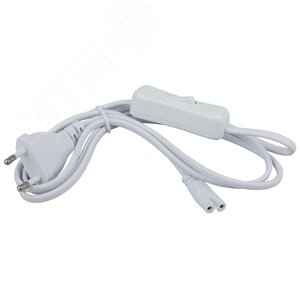 Шнур сетевой с выключателем LLED-A-CABLE-1.5m-SW-W (200/4200) - ЭРА (Энергия света)