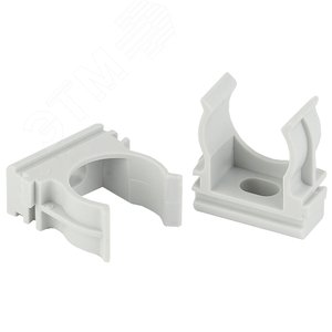 Крепеж-клипса (cерый) для трубы d 16мм (10/1500/45000)