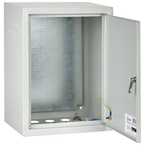 Корпус металлический ЩМП-1-0 (400х300х220) IP31 УХЛЗ серый - фото 2