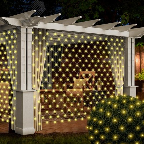 ENOS-01B ЭРА Гирлянда LED Сеть 1,2м*1,5м теплый свет, 24V, IP44 (60/720) необходим трансформатор    Б0041911 покупается отдельно (Б0041909) 8