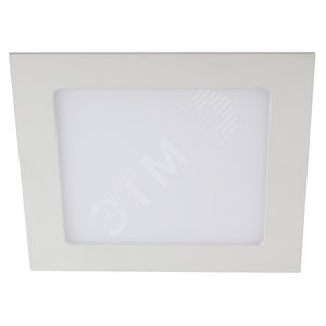 Светильник светодиодный ДВО-3W 4000К 150Лм a=85мм IP20 квадратный